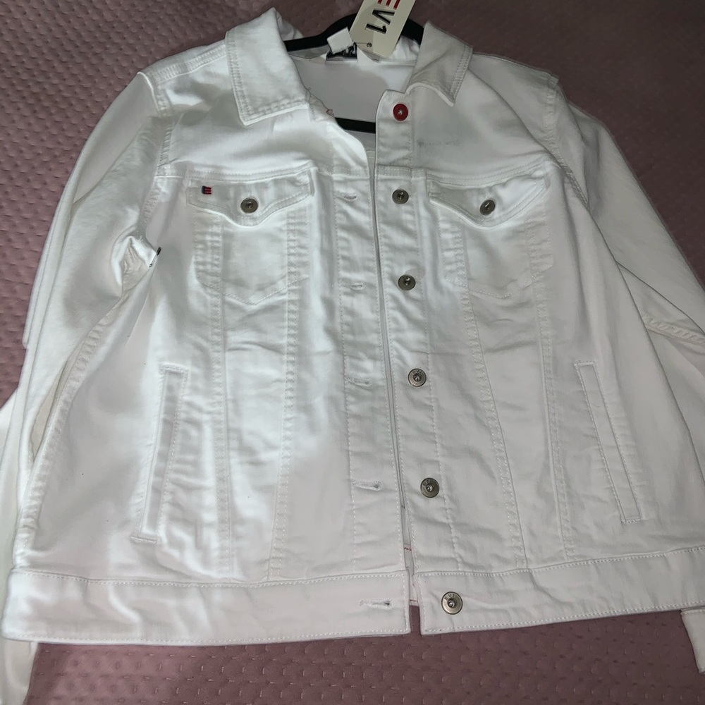 EV1 brand new denim jacket size XL